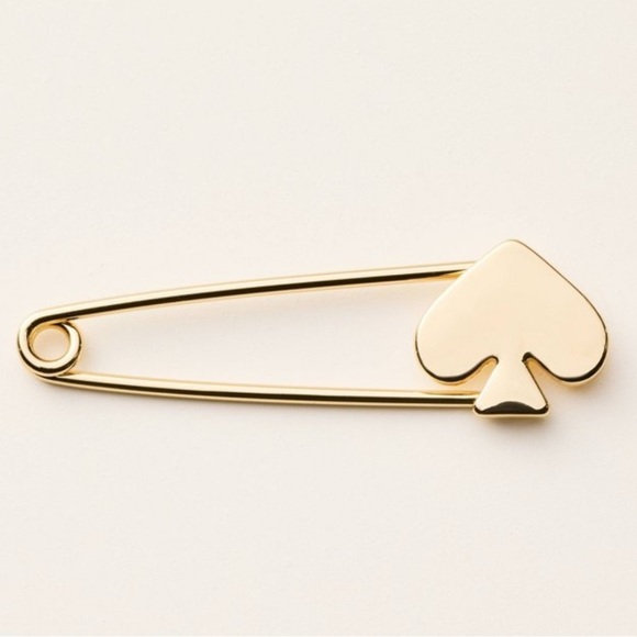 kate spade x Target Spade Safety Pin Brooch NWT - Picture 1 of 3